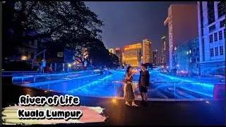 River of Life: Night Walk in Kuala Lumpur | ASMR Real Audio