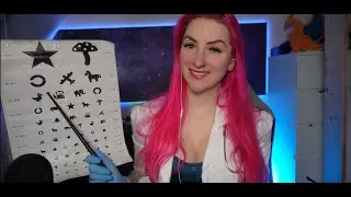 ASMR Augenarzt Roleplay👁️ | Sehtest, Lichttest & Pupillenmessung (Deutsch)