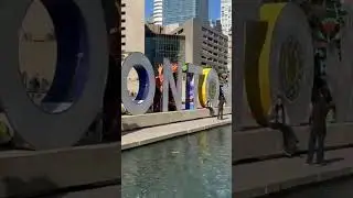 Exploring Toronto.
