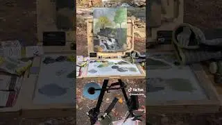 Plein Air painting, Reedy River, Greenville, SC 11/15/25