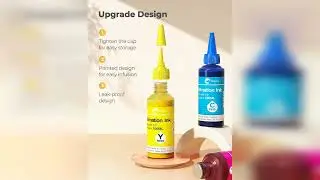 Review: Hiipoo Sublimation Ink Refilled Bottles with Heat Tape Refill for ET2400 XP4105 XP4100...