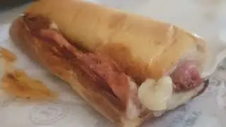Jimmy Johns NEW Sicilian Pizza toasted Sub / 5 out of 10 *Its ok!