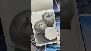 Работы карандашом в моем скетчбуке ❤️ #draw #paint #рисунок #карандаш