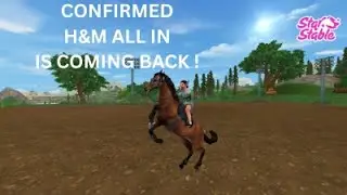 star stable/H&M ALL IN IS COMING BACK !
