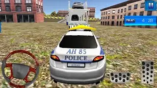 Multi Level Police Car Cargo 3D - Police Transporter Truck (2020) - Best Android Gameplay