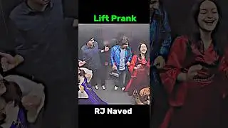 Happy New Year Let's Dance Prank In Lift😅Don't Miss The End🤫Credit - Rj Naved #funny #comedia
