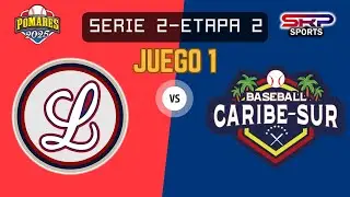 Leones de León 🆚 Caribe Sur - Juego 1 EN VIVO #Pomares2025