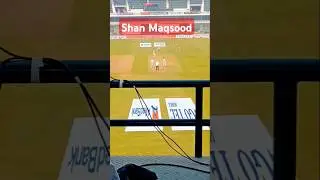 Shan Maqsood batting in Multan cricket stadium 🏟️ WALI GH