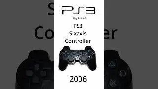 PlayStation controllers through the years 🎮 #retrogaming #nostalgia  #classicgames #playstation