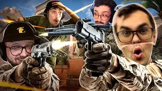 FECHAMOS UM TIME NO COUNTER STRIKE DOS STREAMERS