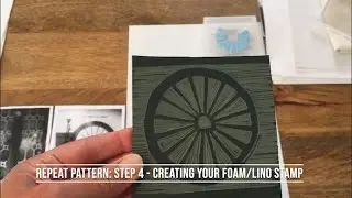 Repeat Pattern: Step 4 - Creating Your Foam/Lino Stamp
