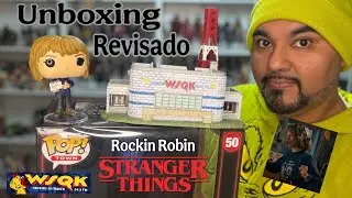 Funko Pop de Rockin Robin | Estaci&oacute;n de Radio WSQK | UNBOXING y REVISADO #StrangerThings