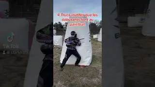 4 trucs Inutiles que font les d&eacute;butants au paintball #foryou #paintball #speedball