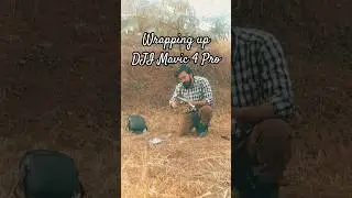 After drone mission completion  | DJI Mavic 4 #dronesurvey #dronelife #shortsvideo
