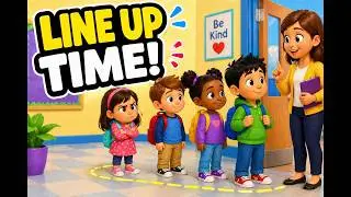 Lining Up at School | Autism-Friendly Social Story for Kids