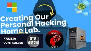Setting up your own Domain Controller! :How to build your own hacking home lab! Pt.2
