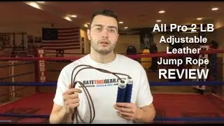 All Pro 2 LB Adjustable Leather Jump Rope REVIEW BY RATETHISGEAR