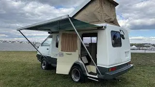 1991 Toyota TownAce PopTop Camper AmCraft Diesel engine 4WD