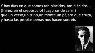 PORFIRIO BARBA JACOB CANCI&Oacute;N DE LA VIDA PROFUNDA LETRA
