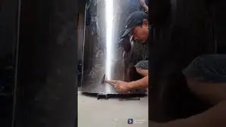 Proses Pembuatan Dandang Jumbo Manual