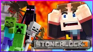 Die GR&Ouml;SSTE Mob Farm aller Zeiten? | Minecraft Stoneblock 3 #41