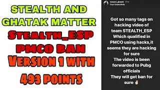 This Team Deserves A Slot In PMCO &bull; STEALTH ESP Using Hacks In PMCO &bull; Ghatak Reaction