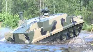 Бронетранспортер БТ-3Ф России, гос испытания