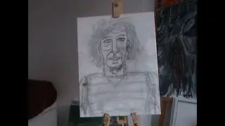 Painting With Pseudonymonic: Ross Lee - Acrylic on Canvas