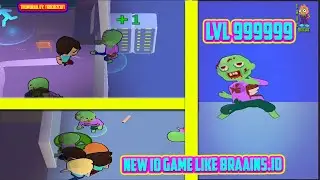 ZOMBINER.IO | NEW IO GAME LIKE BRAAINS.IO [EPIC FUNNY MOMENTS] WORLD RECORD GAMEPLAY | IO GAMES 2020