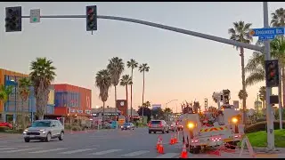 Blacked Out Traffic Lights In Kearny Mesa (Convoy St & Engineer Rd)