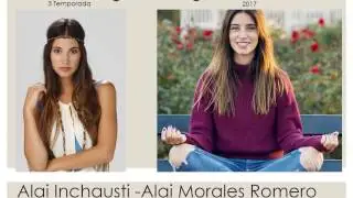 Personajes de Casi Ángeles: Antes y Después 2017