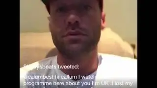 Calum best thank you
