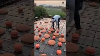 পাকিস্তানে যেভাবে বাড়ির ছাদ ঢালাই করে | Roof Casting