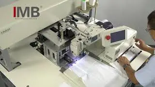 Auto Shirts Sleeve Vent Sewing Machine