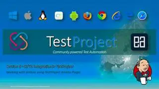 CI/CD with Jenkins Plugin of TestProject