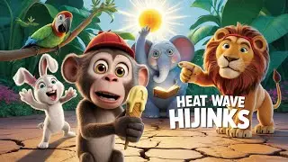 Sweet Giggle Tales | Episode 6 Teaser | Heat Wave Hijinks 🌞🔥 | Jungle Climate Adventure