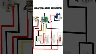 air speed cooler connection #viral #electrical #electrician #viral #youtubeshorts #wiring #electric