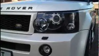 Range Rover Sport DRL Headlight Conversions 2005-2009 model - Vezoir RR Design