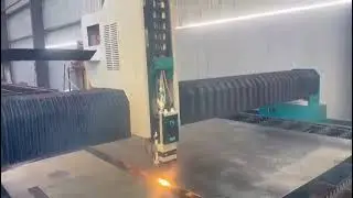 Fiber Laser Cutting MS Plate