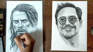 Ironman VS Thor Drawing Timelapse | Epic Marvel Art Timelapse