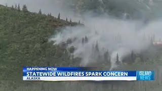 Alaska faces over 100 wildfires, four new starts reported