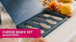 ignited&reg; 4-Piece Cheese Knife Set