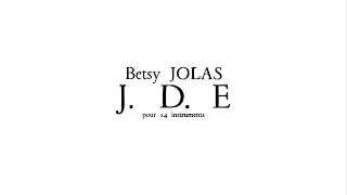 Betsy Jolas - J. D. E. (1966) [with score]