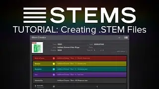 Учебное пособие по STEM Creator: создание файлов .Stem [Native Instruments]