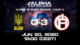 AlphaSC2 : aNgel's WingS vs UA Team Academy