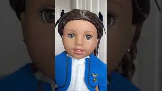 AMERICAN GIRL PINK STARDUST HOLIDAY CLAUDIE - 1864 ADDY SCHOOL OUTFIT #americangirl #agdolls #agdoll