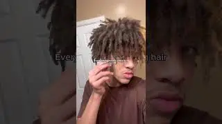 Everybody want long her until... #relatable #freeform #dreads #semifreeform #greenscreen #hair