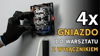4-krotne gniazdo z wyłącznikiem. Simon Aquaclick idealny do warsztatu?