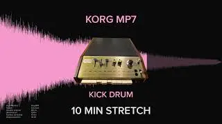 Korg MINI POPS-7 Kick Drum (10 MINUTES)