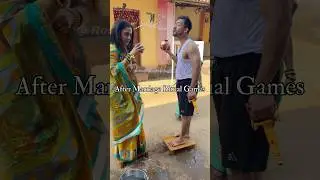 After marriage ritual games 😍🥰 || मराठी लग्न @Roshan_RM_vlogs #marathi #marriage #ritual #games